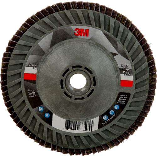 769F Quick Change Flap Disc, 5" x 5/8"-11, Type 27, 40+ Grit, Ceramic Moffatt Supply & Specialties