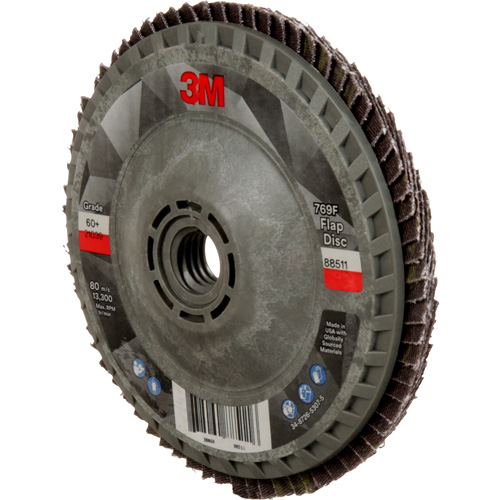 769F Quick Change Flap Disc, 4-1/2" x 5/8"-11, Type 27, 60+ Grit, Ceramic Moffatt Supply & Specialties
