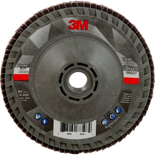 769F Quick Change Flap Disc, 4-1/2" x 5/8"-11, Type 29, 80+ Grit, Ceramic Moffatt Supply & Specialties