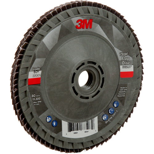 769F Quick Change Flap Disc, 4-1/2" x 5/8"-11, Type 29, 80+ Grit, Ceramic Moffatt Supply & Specialties