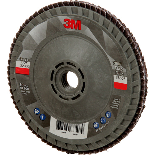 769F Quick Change Flap Disc, 4-1/2" x 5/8"-11, Type 29, 80+ Grit, Ceramic Moffatt Supply & Specialties
