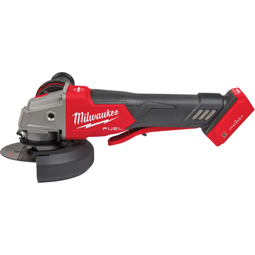 Meuleuse &agrave; frein sans blocage avec interrupteur &agrave; palette One-Key M18 Fuel (outil seulement), Roue de 4-1/2" ou 5", 18 V Moffatt Supply & Specialties