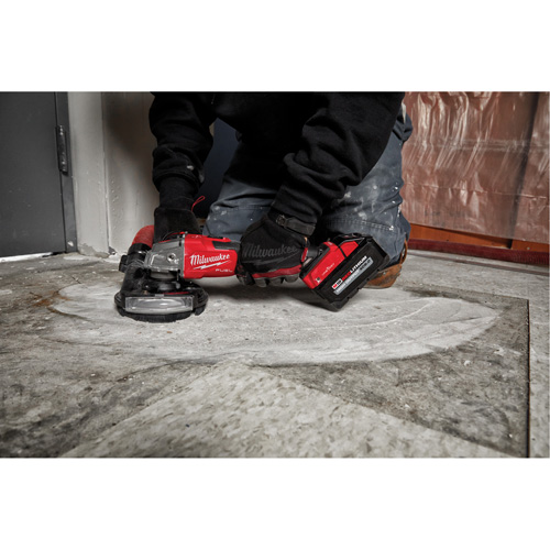 M18 Fuel Slide Switch Braking Grinder with One-Key Slide Switch (Tool Only), 4-1/2" or 5" Wheel, 18 V Moffatt Supply & Specialties