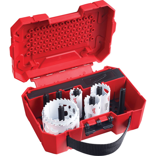 Trousse de scie-cloche &agrave; dents en carbure Hole Dozer, 9 morceaux Moffatt Supply & Specialties