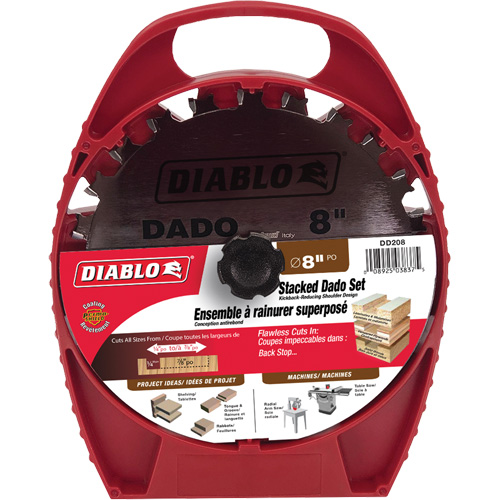 Carbide Stacked Dado Saw Blade Set Moffatt Supply & Specialties