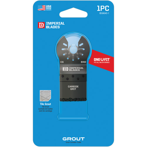 Lame plongeante au grain de carbure One Fit Moffatt Supply & Specialties