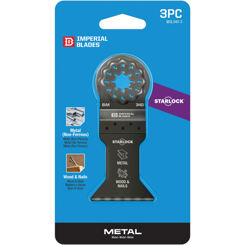 Starlock 1-3/4" Standard Metal Blade Moffatt Supply & Specialties
