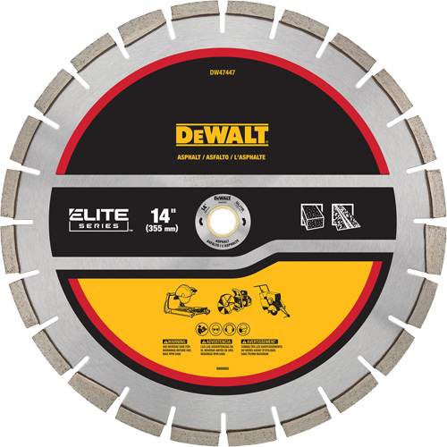 Lame au diamant segment&eacute;e pour asphalte XP7 Moffatt Supply & Specialties