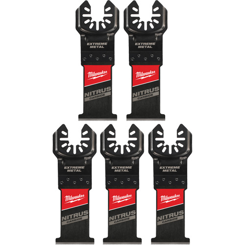 Nitrus Carbide Extreme Metal Universal Fit Open-Lok Oscillating Multi-Tool Blades Moffatt Supply & Specialties