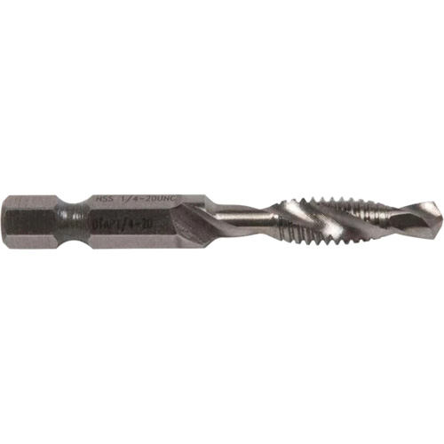 Foret/taraud, 1/4", Acier rapide Moffatt Supply & Specialties