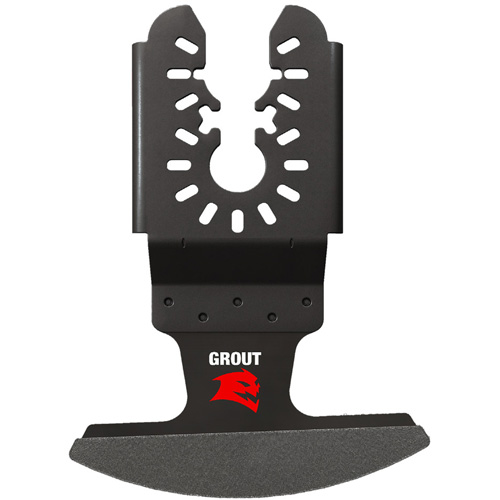 Lame oscillante au grain en diamant de taille universelle 2-3/4" pour coulis Moffatt Supply & Specialties