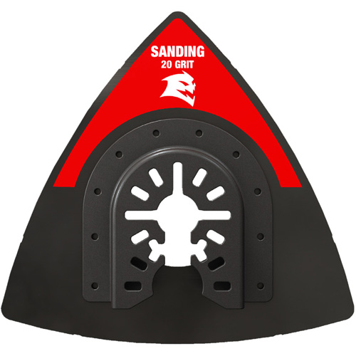 20-Grit Universal Fit 3-1/2" Oscillating Sanding Plate Moffatt Supply & Specialties