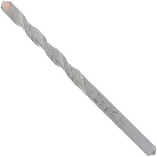 Pilot Bit for SDS-Plus Core Bit, 6", 3" Depth of Cut, 5/16" Thread Moffatt Supply & Specialties