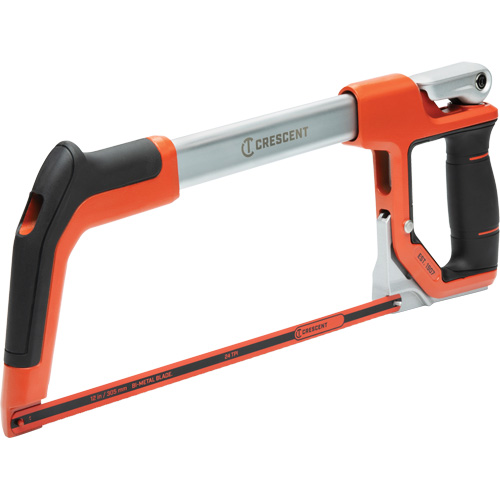 Fast Tension Hacksaw with Dual Material Handle, 12", Ergonomic Handle Moffatt Supply & Specialties