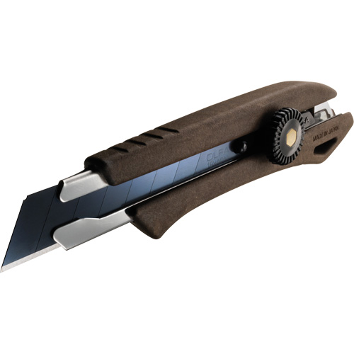 Ratchet Lock Knife, 18 mm, Wood Handle Moffatt Supply & Specialties