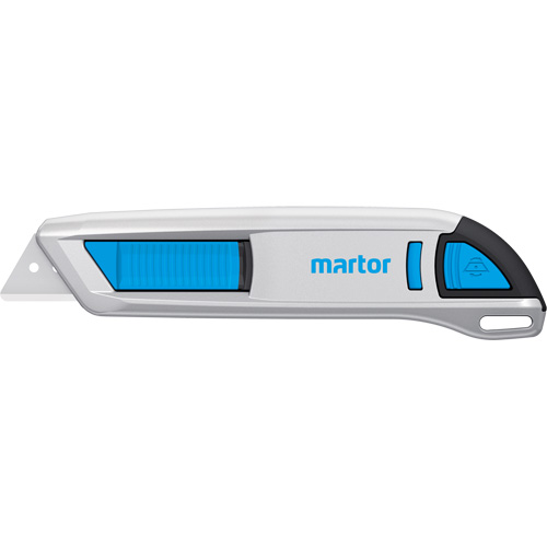 Secunorm 500 Retractable Safety Knife with Rounded Tip Blade, 17 mm Moffatt Supply & Specialties