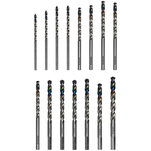 Metal Demon Drill Bits Set for Mild, Hardened and Stainless Steels, 15 Pieces Moffatt Supply & Specialties