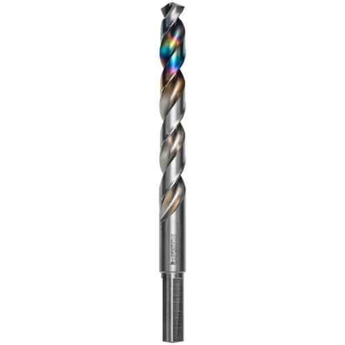 Metal Demon Drill Bit for Mild, Hardened and Stainless Steels, 7/16", 3-7/10" Flute, 130° Point Moffatt Supply & Specialties