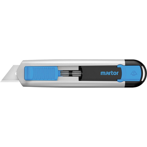 SECUNORM 525 Retractable Knife with Trapezoid Blade No. 99, 21 mm, Heavy-Duty, Aluminum Handle Moffatt Supply & Specialties