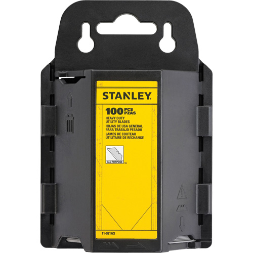 Heavy-Duty Utility Blades with Dispenser, Single Style Moffatt Supply & Specialties