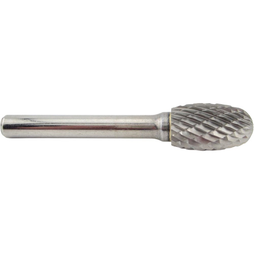 Fraise en carbure ovale &agrave; coupe agressive, SE-5, 1/2" dia., 1/4" Tige, 7/8" Prof. de la coupe Moffatt Supply & Specialties