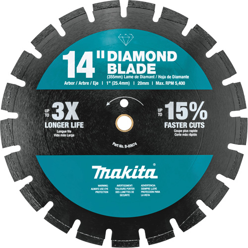 Segmented Diamond Blade, Dual Purpose Moffatt Supply & Specialties