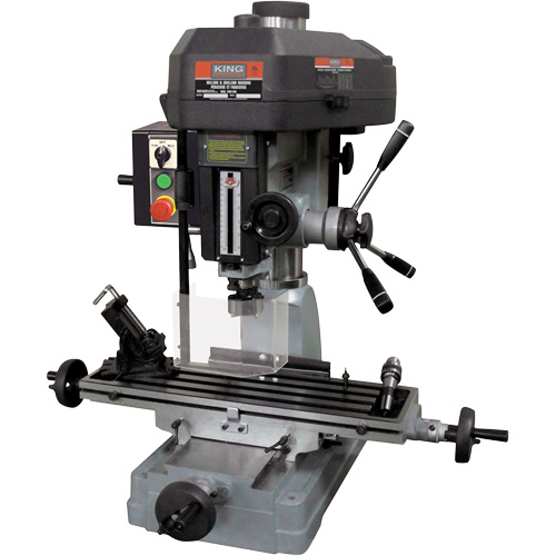 Machine &agrave; fraiser et percer avec arri&egrave;re/avant, 12 vitesses, Cap. De forage 1-1/4" Moffatt Supply & Specialties