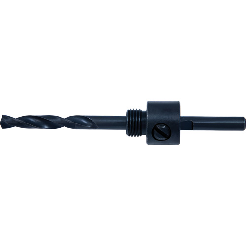 Mandrin pour scie-cloche &agrave; queue ronde, 9/16" - 1-3/16", 1/4" Tige Moffatt Supply & Specialties