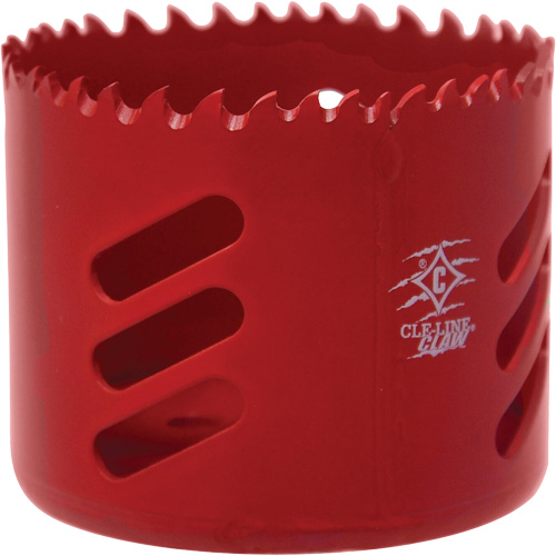 Fleam Ground Hole Saw, 1", 1-7/8" Depth of Cut, Bi-Metal Moffatt Supply & Specialties