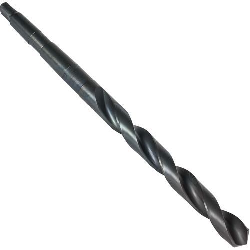 Small Taper Shank Drill Bit, 17/32", High Speed Steel, 4-5/8" Flute, 118° Point Moffatt Supply & Specialties