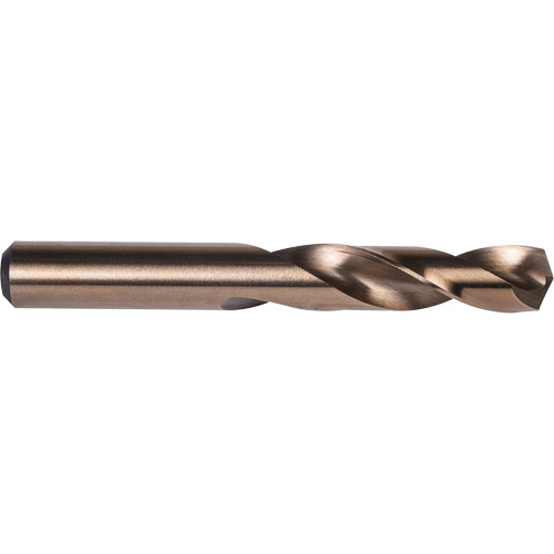 Foret s&eacute;rie extra-courte r&eacute;sistant, #1, Acier rapide au cobalt, Cannelure 1-5/16", Pointe de 135° Moffatt Supply & Specialties