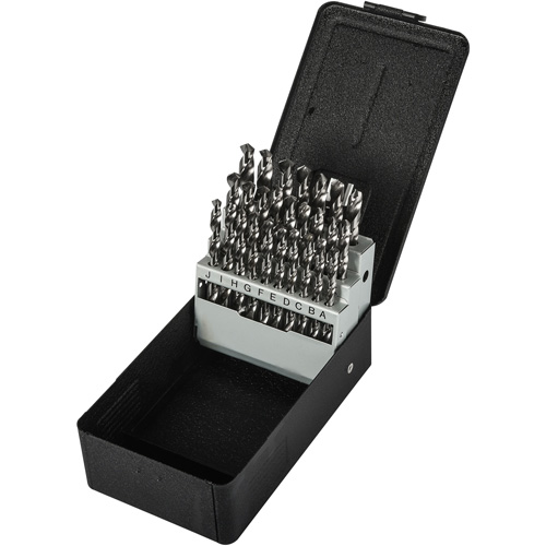 Jobber Length Drill Bit Set, 26 Pieces, High Speed Steel Moffatt Supply & Specialties