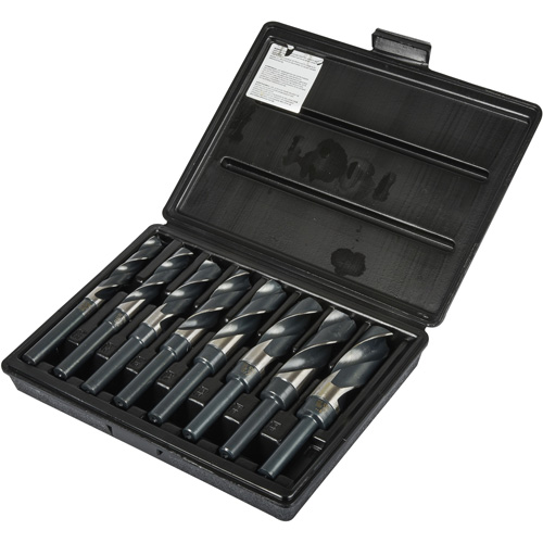 Reduced Shank Drill Bit Set, 8 Pieces, High Speed Steel Moffatt Supply & Specialties