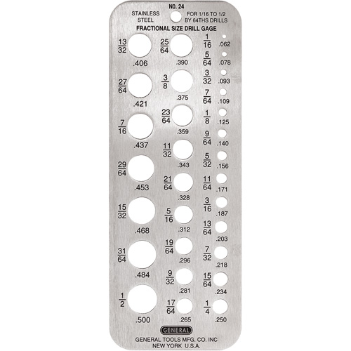 Hobby Drill Gauge Moffatt Supply & Specialties