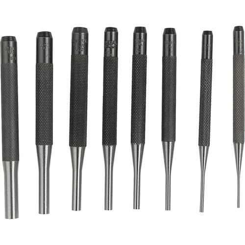 Drive Pin Punches, 8 Pieces Moffatt Supply & Specialties