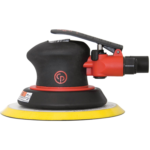 Ponceuses orbitales sans aspirateur, Dia 5", Entr&eacute;e 1/4" NPT, 12 000 Tr/min Moffatt Supply & Specialties