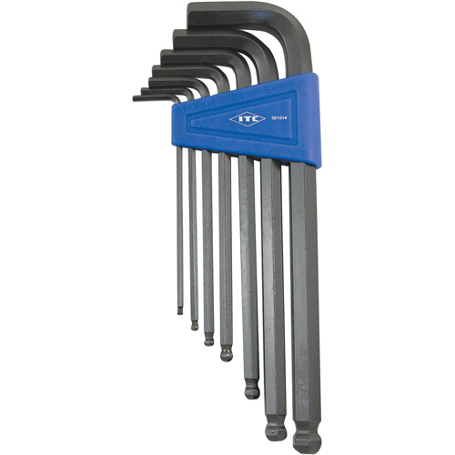 Ball Nose Hex Key Set, 7 Pcs., Metric Moffatt Supply & Specialties