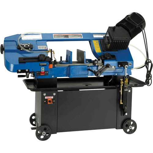 JHVG-712 Metal Bandsaw, Horizontal, 7" Round and 7" x 12" Rectangular Cutting Capacity Moffatt Supply & Specialties