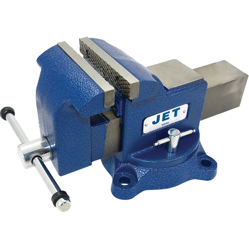 JSV-6HD &eacute;tau robuste avec base pivotante de 6", Largeur des m&acirc;choires 4", Profondeur de la gorge 4" Moffatt Supply & Specialties