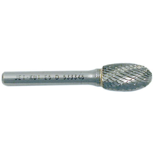 Fraise ovale, 1/4" dia., 1/4" Tige, 3/8" Prof. de la coupe Moffatt Supply & Specialties