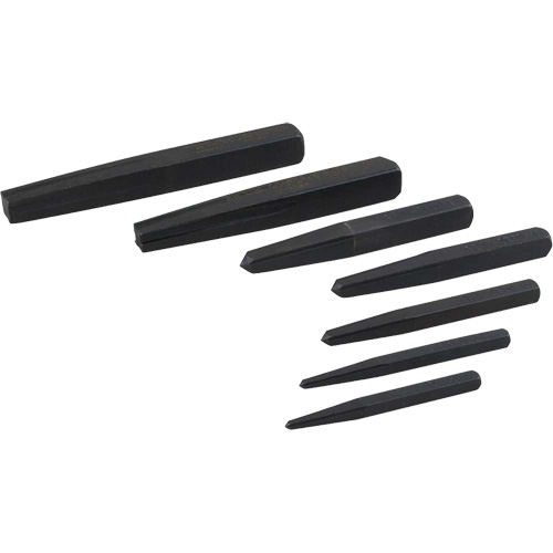Straight Type Extractor Set, 7 Pieces Moffatt Supply & Specialties