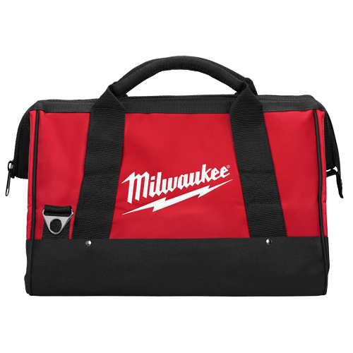 Water-Resistant Contractor Tool Bag, Polyester, 1 Pockets, Red Moffatt Supply & Specialties