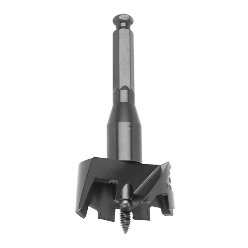 Heavy-Duty Standard Self-Feed Drill Bit, 2-1/8", 4-1/2" Length, 7/16" Hex Shank Moffatt Supply & Specialties