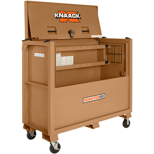 Coffre Piano Monster Box, 66" la x 30" p x 54-1/2" h, Beige Moffatt Supply & Specialties