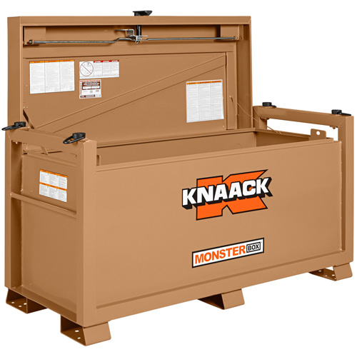 Coffre Monster Box, 66" x 30" x 36", Acier, Beige Moffatt Supply & Specialties