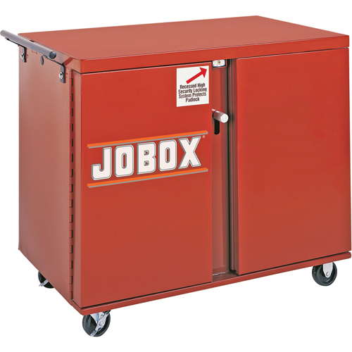 Rolling Work Bench, 43-7/8" W x 38-1/2" H x 26-7/8" D, 21.7 Cubic Feet Capacity Moffatt Supply & Specialties