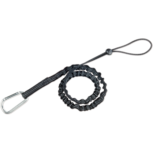 Squids&reg; 3100 Tool Lanyard, Bungee, Carabiner/Loop Moffatt Supply & Specialties