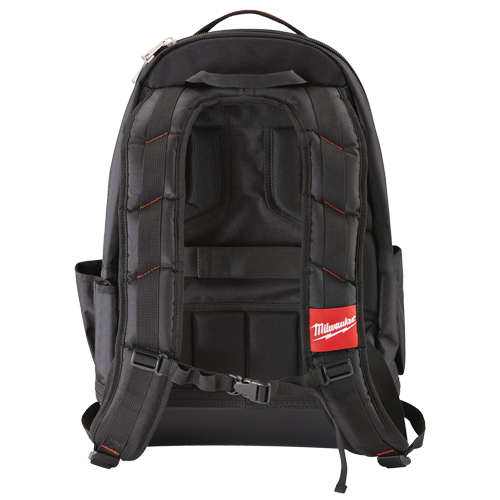 Jobsite Backpack, 20" L x 16" W, Black, Ballistic Moffatt Supply & Specialties