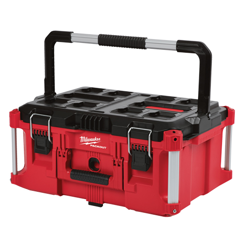 Grande boîte &agrave; outils Packout, 22" x 16" x 11", Noir/Rouge Moffatt Supply & Specialties
