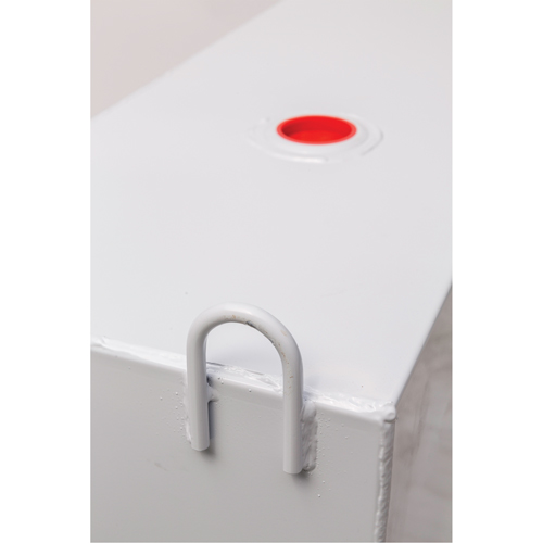 Steel Fuel Transfer Tank, Steel, 100 Gal. Capacity, White Moffatt Supply & Specialties